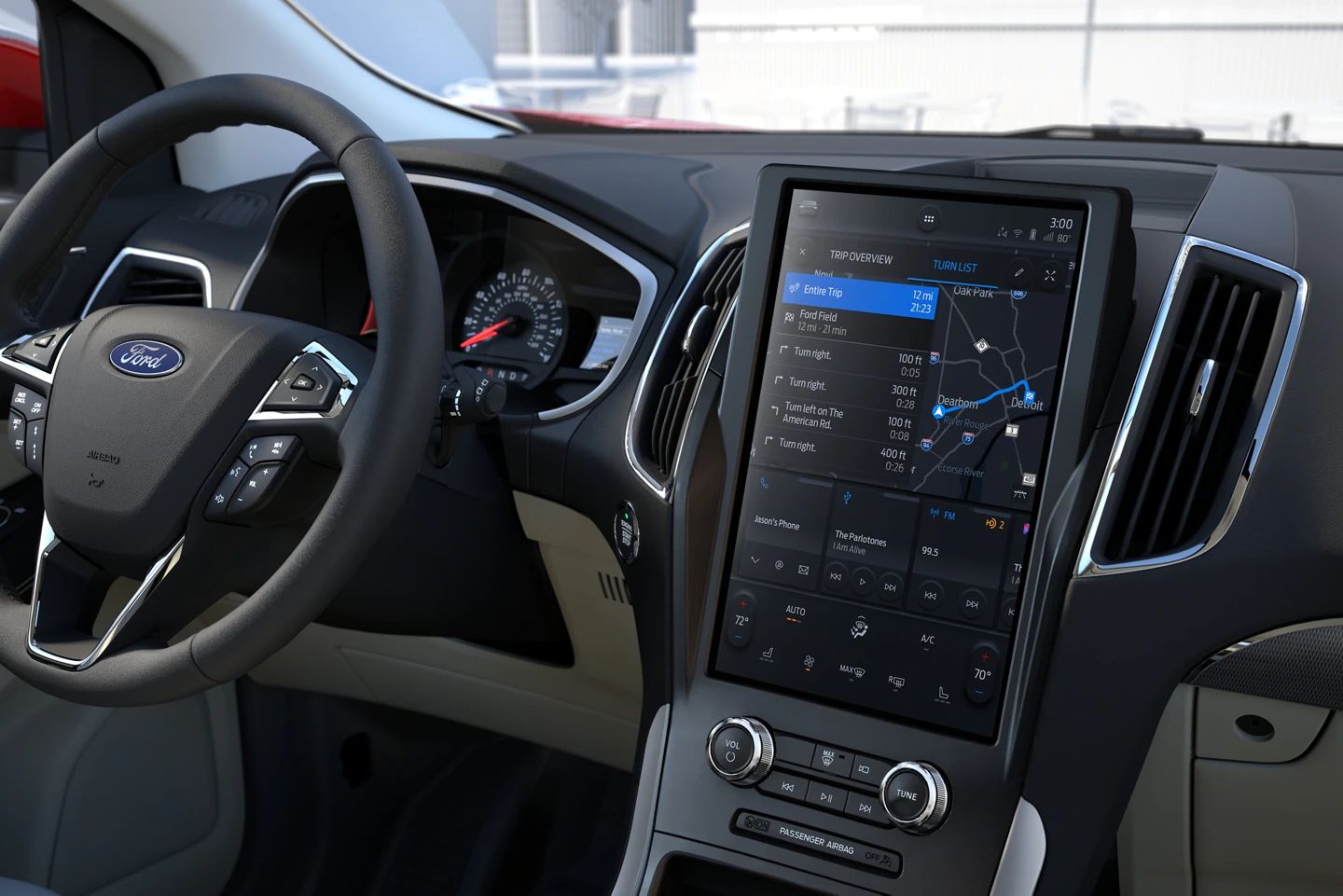 Ford Edge vs Honda CR-V Technology