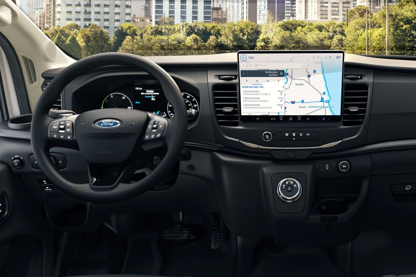 2022 Ford E-Transit Interior