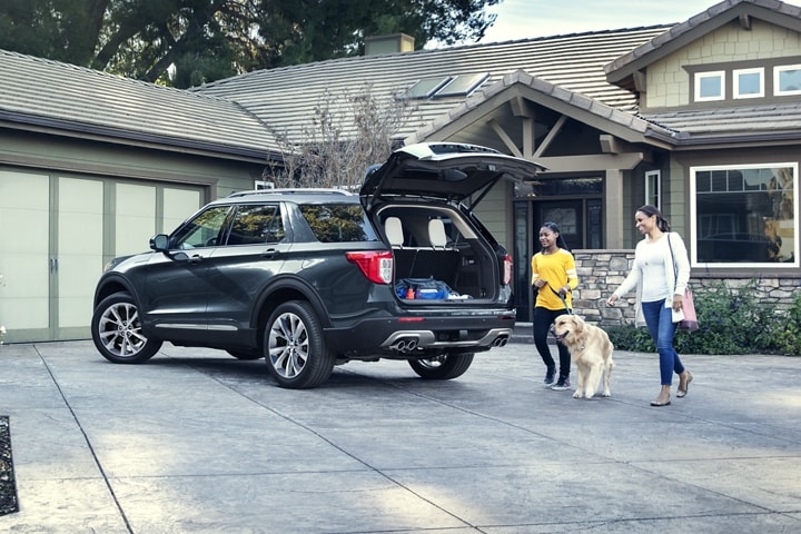 2023 Ford Explorer Cargo/Storage Volume