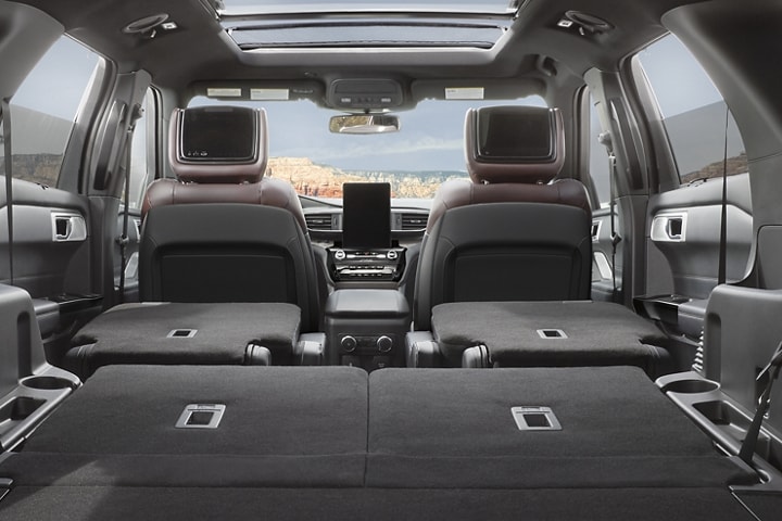 2023 Ford Explorer Cargo/Storage Volume 